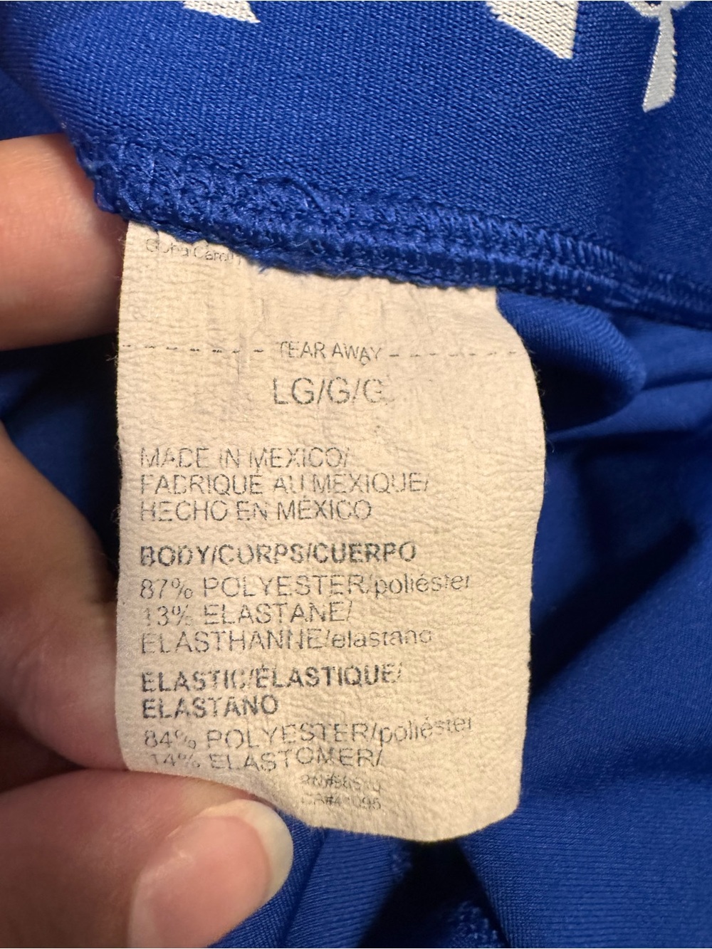 Under Armour Women’s Royal Blue Athletic Compression Shorts - Picture 7 of 7
